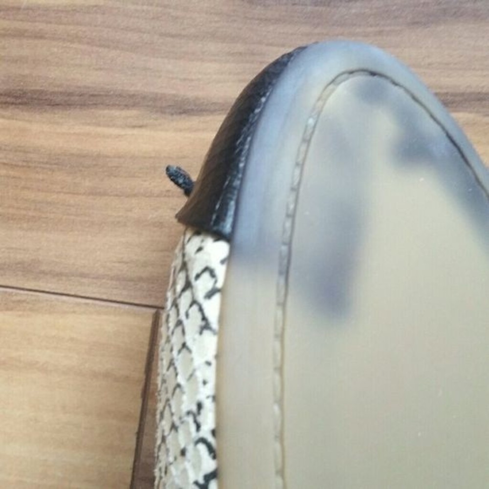 J.Crew Factory Coco Snake Print Flats Size 7.5 - image 7